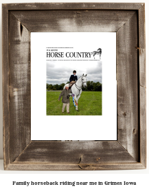 family horseback riding near me in Grimes, Iowa